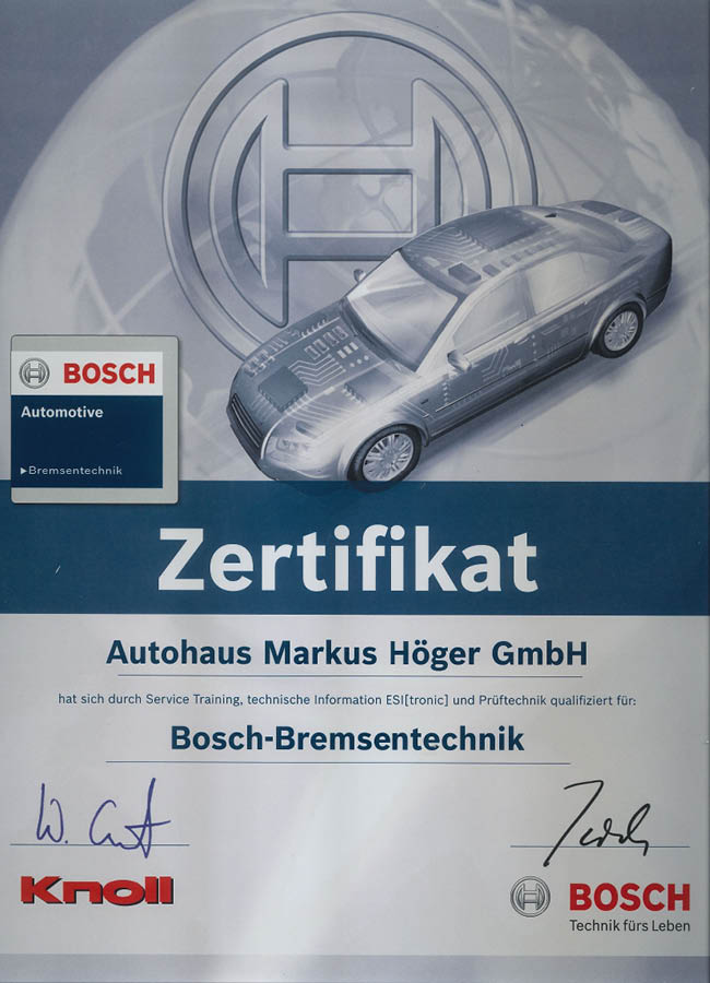 Zertifikat