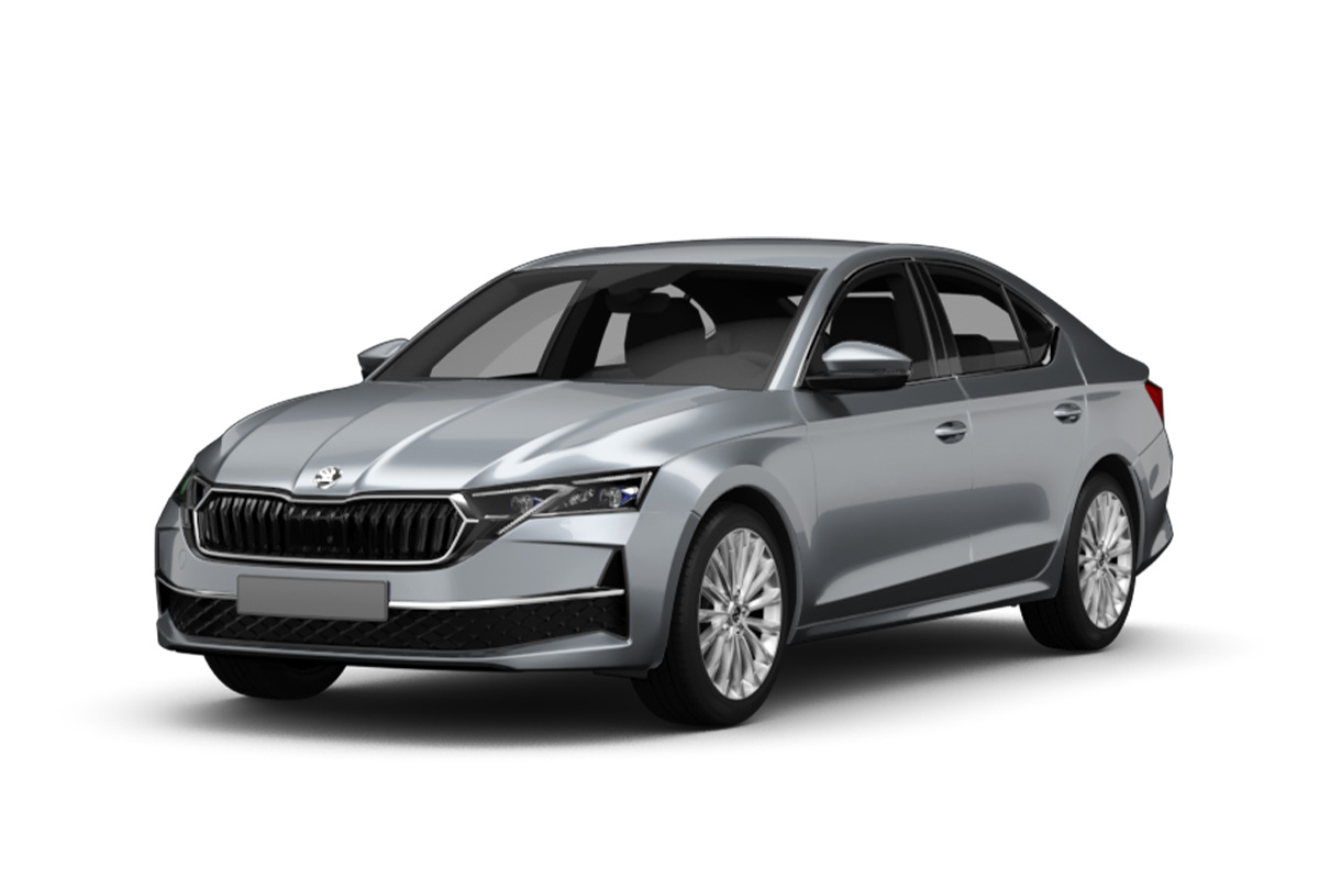 silberner Skoda Octavia